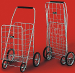 NT001 - Jumbo Chrome Elite Folding Cart